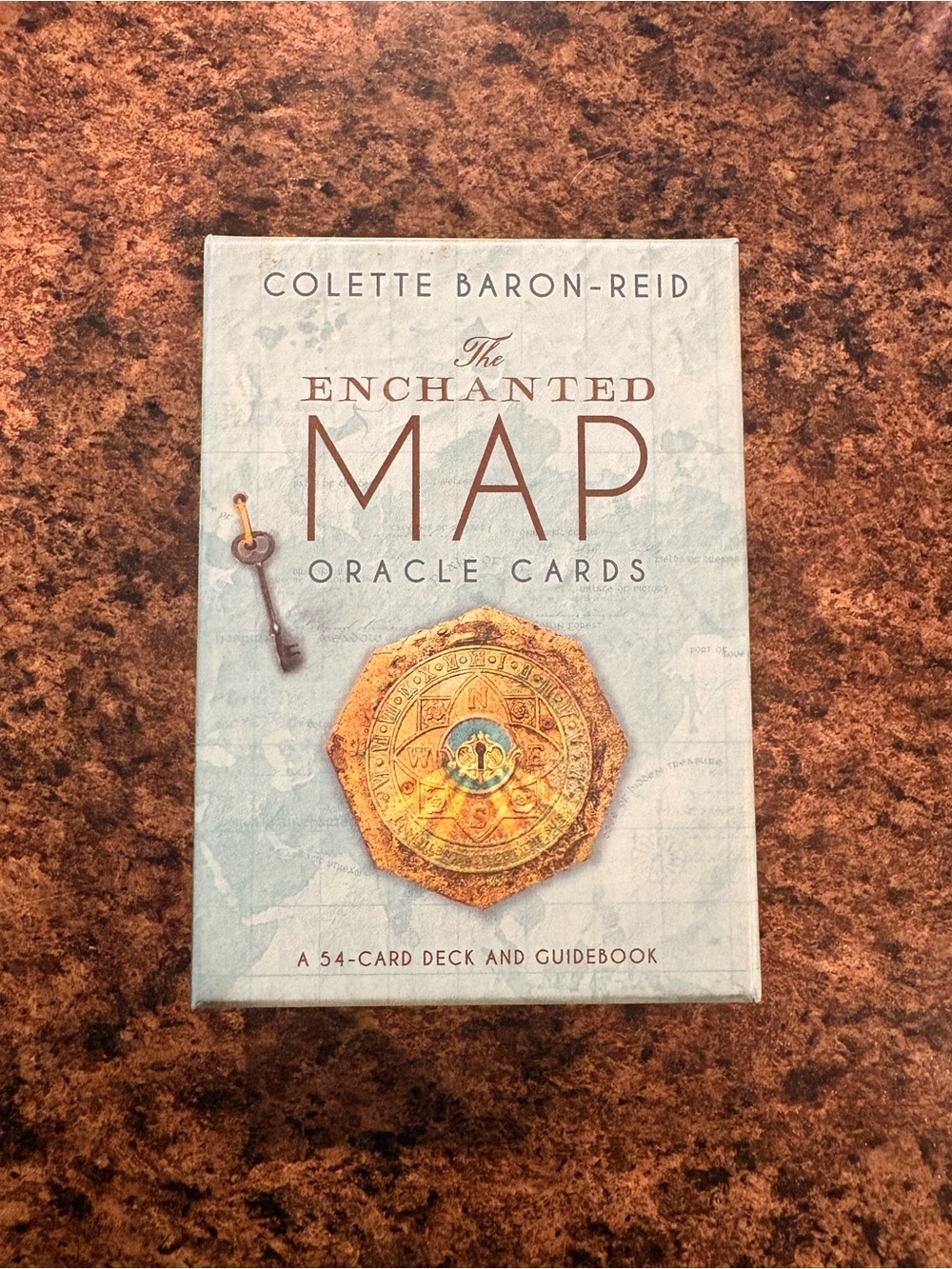 The Enchanted Map Oracle Cards - A 54-Card Deck and Book
